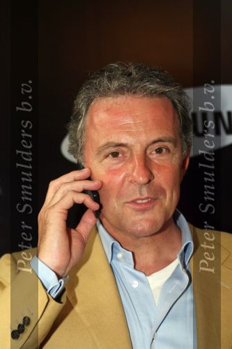 Amsterdam, 12 Juli 2006
Presentatie nieuw GSM Toestel type van Samsung X820 i.s.m. met Oger.  Huub Stapel