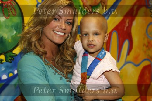Rotterdam 31 juni 2006
Inge de Bruijn in het Sophia kinder ziekenhuis voor Kika.
Peter Smulders bv