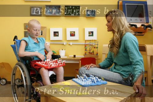 Rotterdam 31 juni 2006
Inge de Bruijn in het Sophia kinder ziekenhuis voor Kika.
Peter Smulders bv