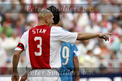 Amsterdam 13 augustus 2006
Ajax-PSV 3-1 om de johan Cruijff schaal in de arena.
jaap Stam  
Peter Smulders bv