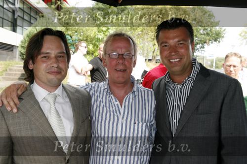 Hilversum 24 juli 2006
Najaarspresentatie van talpa.
Jack Spijkerman met Robert v d Broek(l)