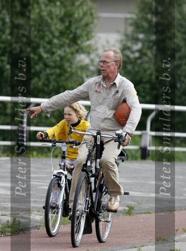 Amsterdam 28 juni 2006
Jack Spijkerman voetballen met zijn zoontje Joska.
Peter Smulders bv