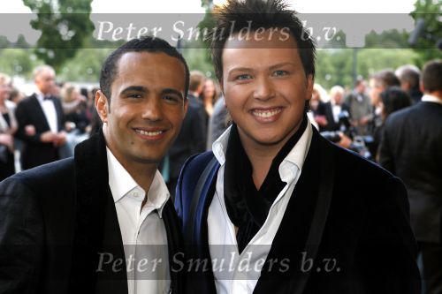 Rotterdam 22 mei 2006
Musical awards in ahoy rotterdam
Jamai met vriend Reinaldo