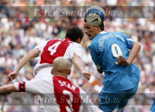 Amsterdam 13 augustus 2006
AJAX-PSV 3-1 om de Johan Cruyffschaal in de arena.
Jan vennegoor of Hesselink
Peter Smulders bv