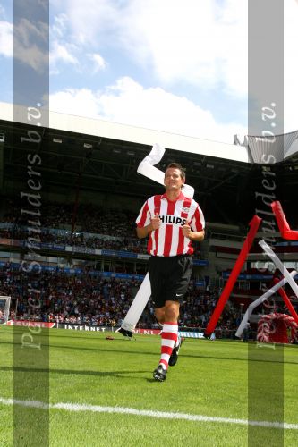Eindhoven, 31 Juli 2006
Jaarlijkse Open Dag bij PSV met 27.000 toeschouwers
Jan Vennegoor of Hesselink