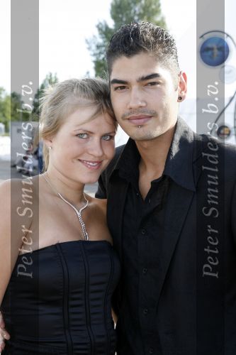Amsterdam 14 juli 2006
Premiere Cirque du Soleil Alegria.
Jelle Klaassen met zijn vriendin Puck