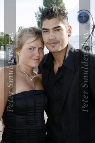 Amsterdam 14 juli 2006
Premiere Cirque du Soleil Alegria.
Jelle Klaassen met zijn vriendin Puck