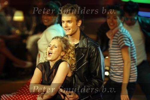 Hilversum 13 mei 2006
Finale dancing with the stars.
Jim Bakkum in musical Grease