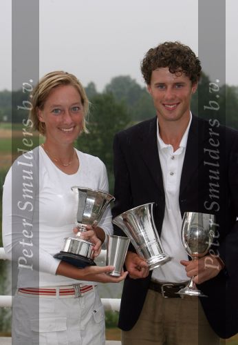 Best, 28 t/m 30 Juli 2006
NK Matchplay 2006 Golf Dames & Heren op BEST GCCRamon 
Kampioene Joanv d Kraats samen met Reinier Saxton