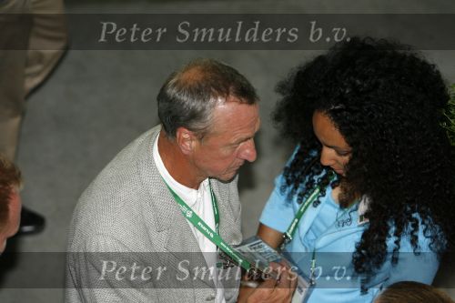 Frankfurt 21 juni 2006
Nederland tegen Argentinie tijdens de wk 2006 in duitsland.
Johan Cruyff
