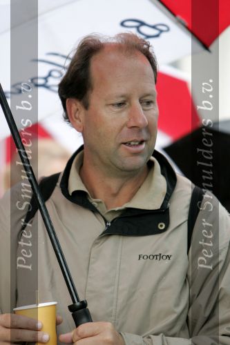Zandvoort, 13 augustus 2006
KLM Dutch open golf 2006 Op de Kennemer golfclub
Bondscoach voor Oranje en Jong Oranje, John Vingoe