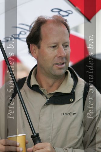 Zandvoort, 13 augustus 2006
KLM Dutch open golf 2006 Op de Kennemer golfclub
Bondscoach voor Oranje en Jong Oranje, John Vingoe
