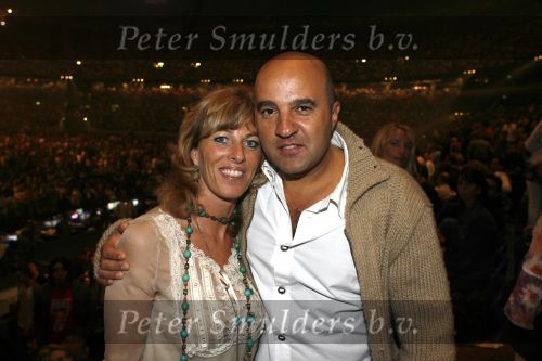 Amsterdam 27 mei 2006
Toppers in concert met Rene Froger Gerard Joling en Gordon in  John v d Heuvel met vrouw