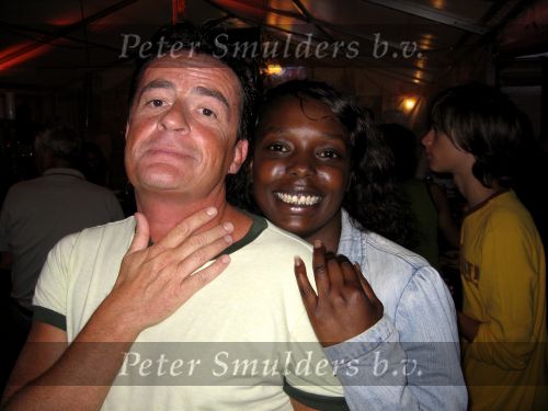 Haarlem 5 augustus 2006
Johnny Kraaykamp jr met zijn vriendin Sophia op Harlem Culinair.
Peter Smulders bv