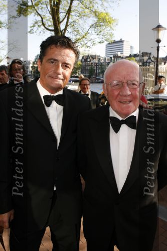 Amsterdam 15 juli 2006
Premiere Rembrandt in Carre.
Johnny Kraaykamp sr en Jr