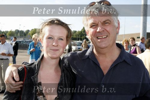 Amsterdam 14 juli 2006
Premiere Cirque du Soleil Alegria.
Jop de Vries met dochter