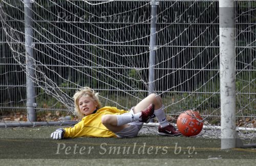 Amsterdam 28 juni 2006
Jack Spijkerman voetballen met zijn zoontje Joska.
Peter Smulders bv