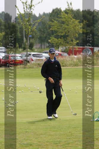 Halfweg, 4 Augustus 2006
Eerste ronde NK Strokeplay Heren op golfbaan 
Junior smulders