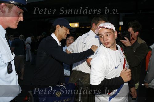 Schiphol 26 juni 2006
Aankomst nederlands elftal na wk.
Kalid Boulahrouz
Peter Smulders bv