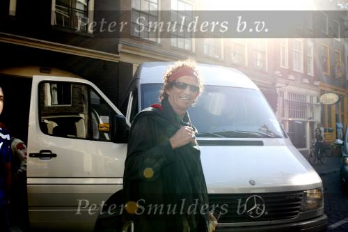 Amsterdam 1 augustus 2006
Keith Richard gaat naar de film Pirates of the carabieen
Peter Smulders bv