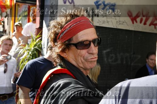 Amsterdam 1 augustus 2006
Keith Richard gaat naar de film Pirates of the carabieen
Peter Smulders bv