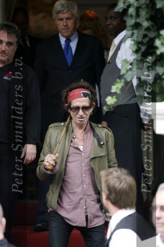 Amsterdam 2 augustus 2006
The Rolling stones vertrekken uit het amstel.Keith Richards
Peter Smulders bv