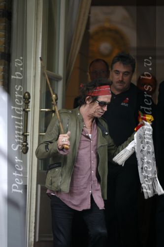 Amsterdam 2 augustus 2006
The Rolling stones vertrekken uit het amstel.Keith Richards
Peter Smulders bv