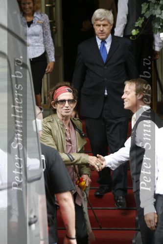 Amsterdam 2 augustus 2006
The Rolling stones vertrekken uit het amstel.Keith Richards
Peter Smulders bv