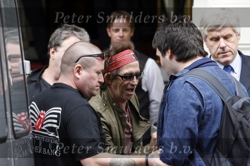 Amsterdam 2 augustus 2006
The Rolling stones vertrekken uit het amstel.Keith Richards
Peter Smulders bv