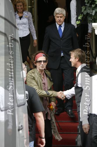 Amsterdam 2 augustus 2006
The Rolling stones vertrekken uit het amstel.Keith Richards
Peter Smulders bv
