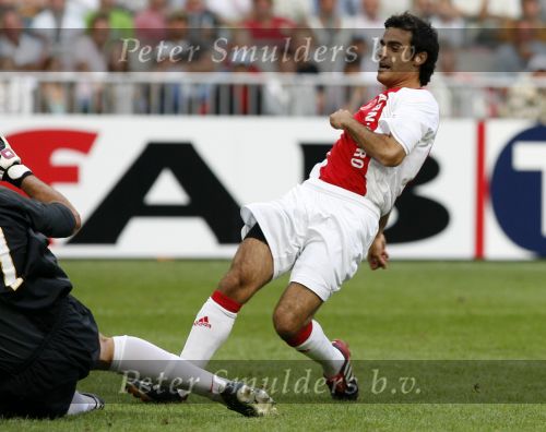 Amsterdam 13 augustus 2006
AJAX-PSV 3-1 om de Johan Cruyffschaal in de arena.
Kenneth Perez scoort de 2-1
Peter Smulders bv