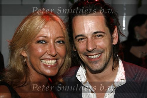 Rotterdam 22 mei 2006
Johnny Kraaykamp musical awards in ahoy.
Kiki Classen met een vriend