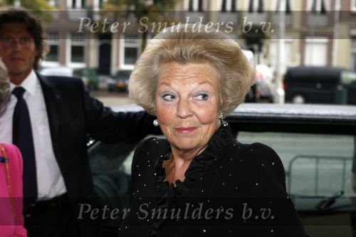 Amsterdam 20 augustus 2006
Koningin Beatrix bij een voorstelling van de European Union youth orchestra in het concertgebouw.