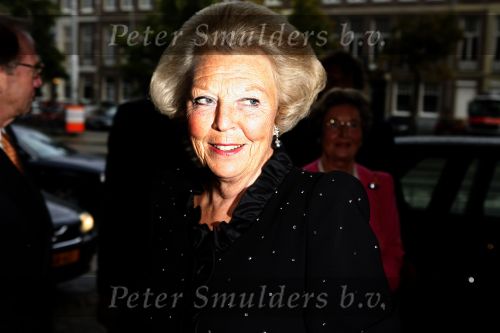Amsterdam 20 augustus 2006
Koningin Beatrix bij een voorstelling van de European Union youth orchestra in het concertgebouw.