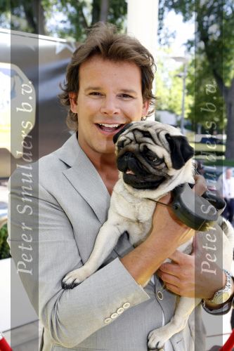 Amsterdam 16 juli 2006
OPening honden spa in het hilton hotel
Leco v Zadelhoff met zijn  hond