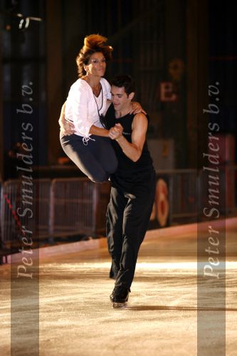 Utrecht 14 augustus 2006
Perspresentatie skating with the stars van sbs6.
Leontien v Moorsel