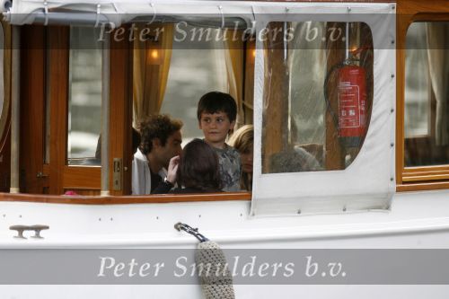 Amsterdam 1 augustus 2006
Mick Jagger gaat varen met zijn kinderen en vrienden . zoon Lucas Jagger