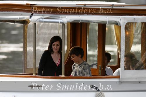 Amsterdam 1 augustus 2006
Mick Jagger gaat varen met zijn kinderen en vrienden . zoon