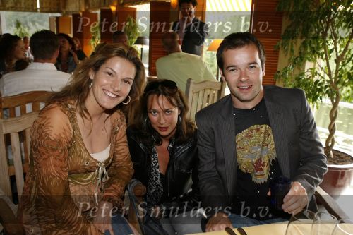 Amsterdam 22 juni 2006
Adverteerders Story naar Robbie Williams.
 Peter v d Vorst Lucille Werner en Petra Bakker Schut
Peter Smulders bv