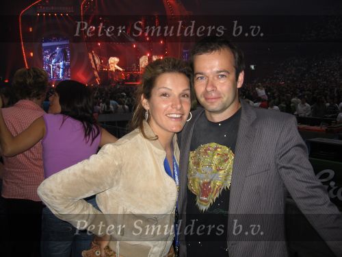 Amsterdam 22 juni 2006
Robbie Williams optreden in de arena.
Lucille Werner en Peter v d Vorst
Peter Smulders bv