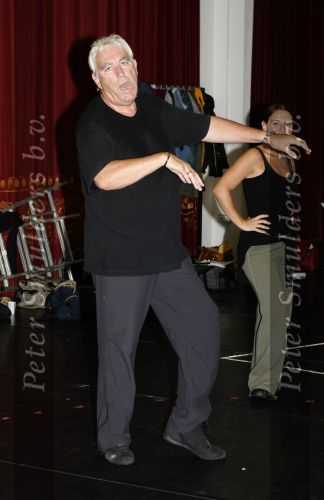Amsterdam 21 augustus 2006
Marco Bakker traint voor musical cats