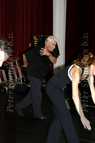 Amsterdam 21 augustus 2006
Marco Bakker traint voor musical cats