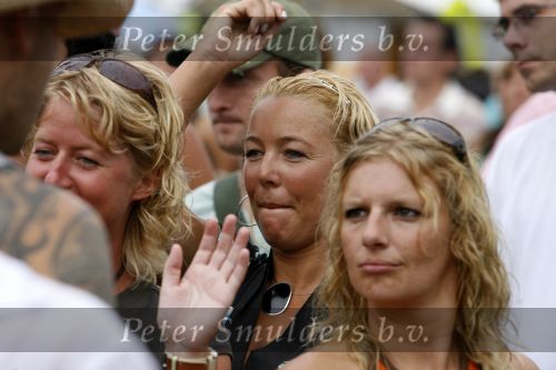 Bloemendaag 22 juli 2006
Optreden Hudson 5 met als zanger Chris Zegers bij Woodstock.
Margje Teeuwen.