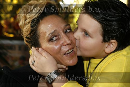 Aalsmeer 18 augustus 2006
Marita v Rossum. Zij zegt dat haar zoon Bowie de zoon van Ron Brandsteder is