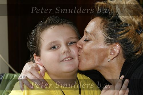 Aalsmeer 18 augustus 2006
Marita v Rossum. Zij zegt dat haar zoon Bowie de zoon van Ron Brandsteder is