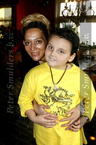 Aalsmeer 18 augustus 2006
Marita v Rossum. Zij zegt dat haar zoon Bowie de zoon van Ron Brandsteder is