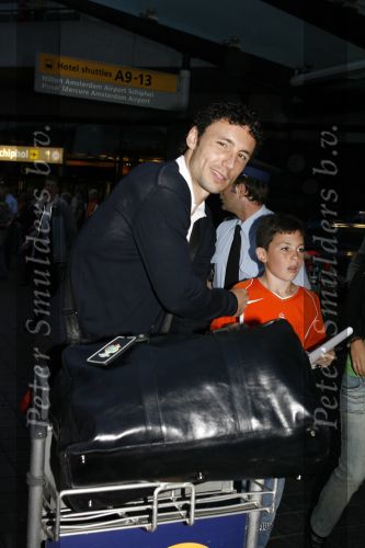 Schiphol 26 juni 2006
Aankomst nederlands elftal na wk.
Mark v Bommel
Peter Smulders bv