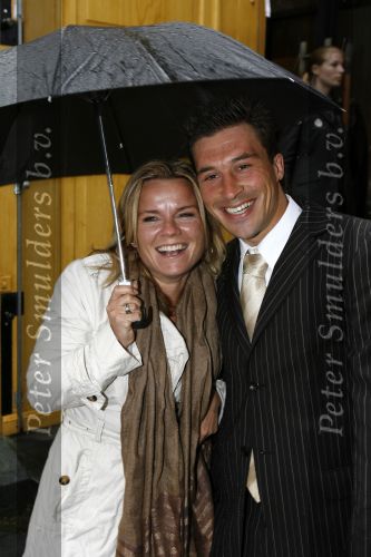 Amsterdam 20 mei 2006
Edwin v d Sar en zijn vrouw Annemarie trouwen in Amsterdam.
Martijn Reuser met vrouw
Peter Smulders bv