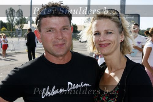 Amsterdam 14 juli 2006
Premiere Cirque du Soleil Alegria.
Marylou v Stenis met man