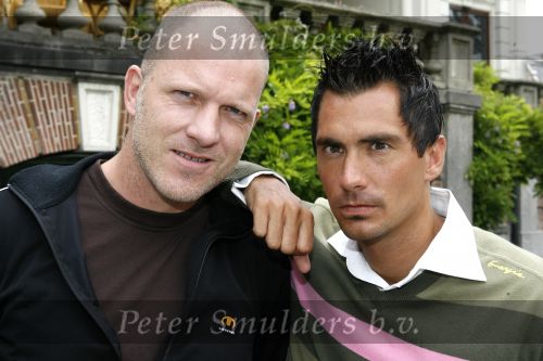 Amsterdam 17 augustus 2006
Presentatie Peking express in film museum.
Guido Wijers en Maxim hartman